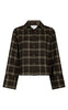 Neo Noir Skjorte - Jaylin Flannel Check - Dark Brown