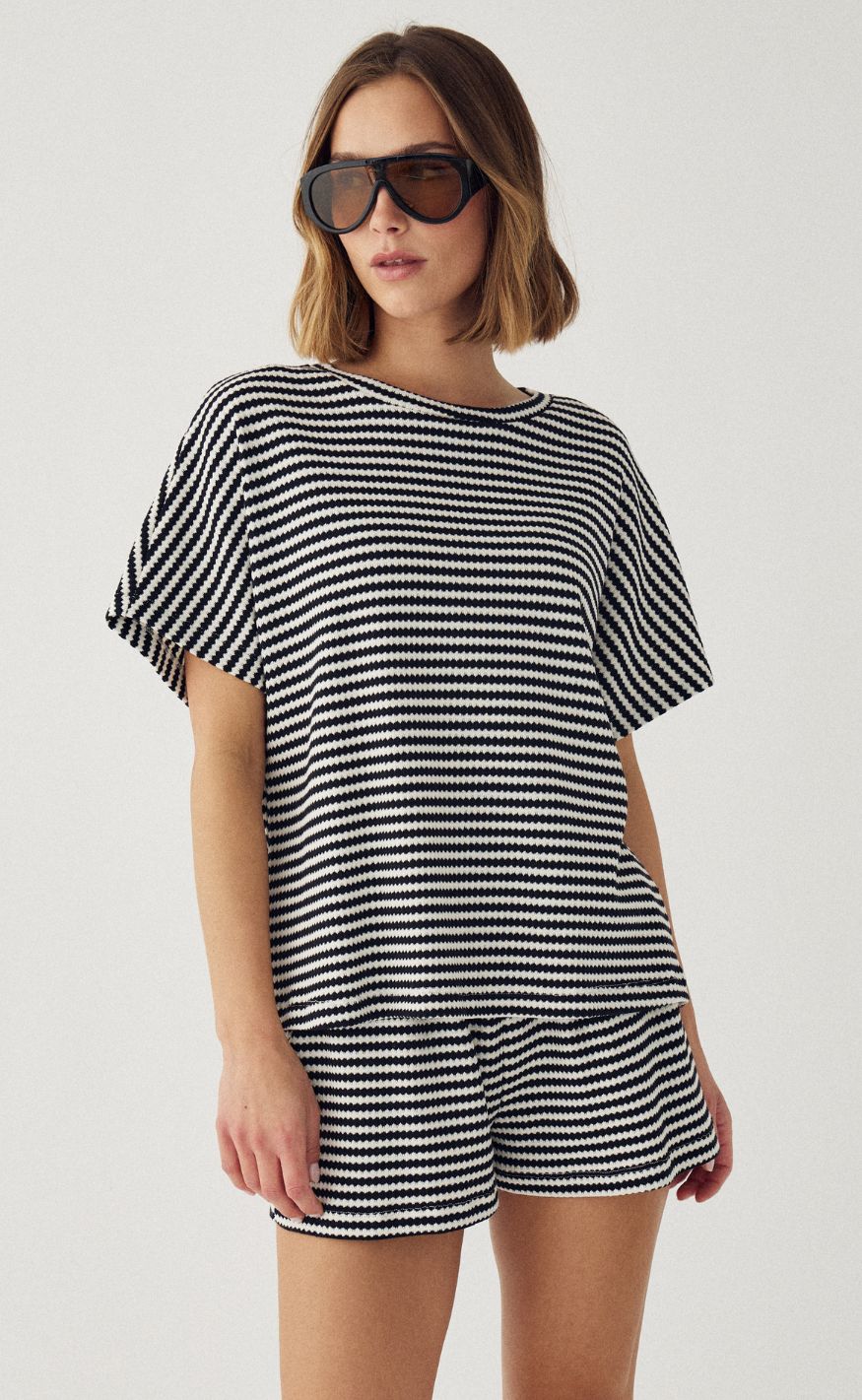 Noella Shorts - Mariella MW - Danni Black Stripe
