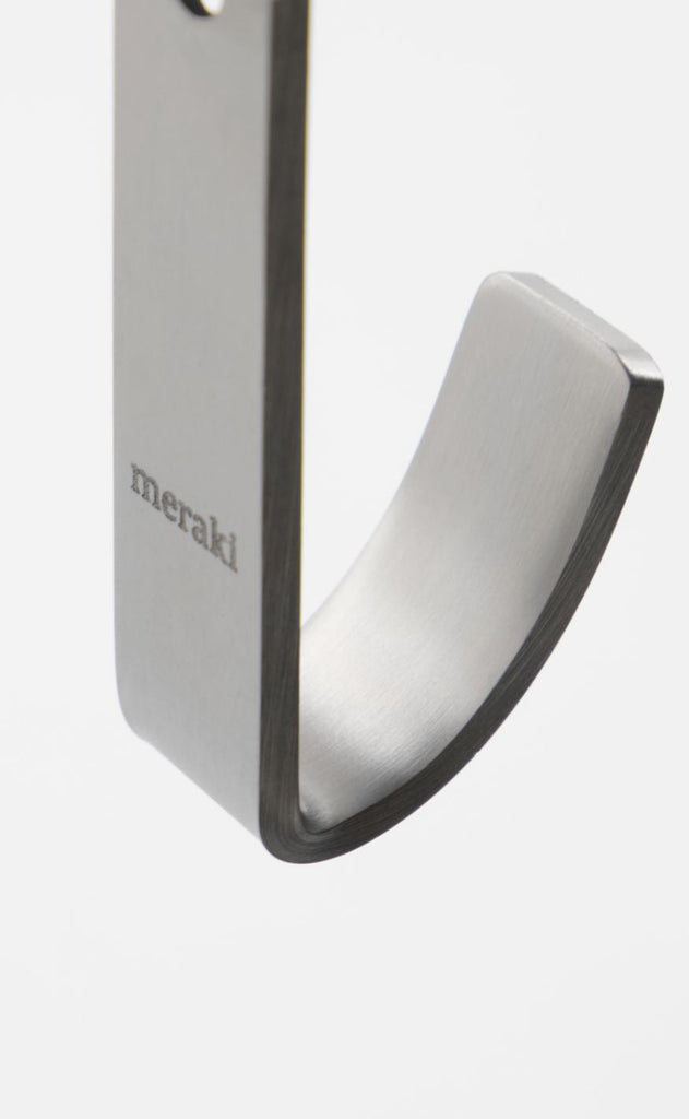 Meraki Knage - Thapsus 3-pack - Børstet Sølv Finish