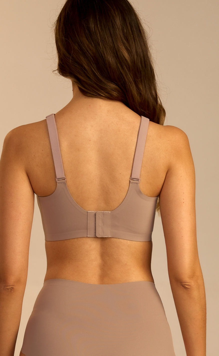 FemiFemme BH - SoftScallop Full Coverage Bøjlefri - Soft Mocha