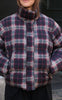 Cras Jakke - Valencia Puffer - Bordeaux Check
