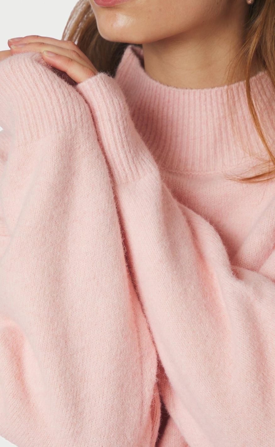 Neo Noir Genser - Paulina - Light Pink