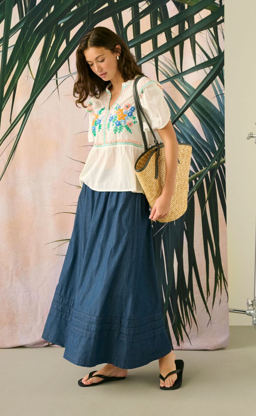 Culture Skjørt - Mone Michelle - Rinse Wash