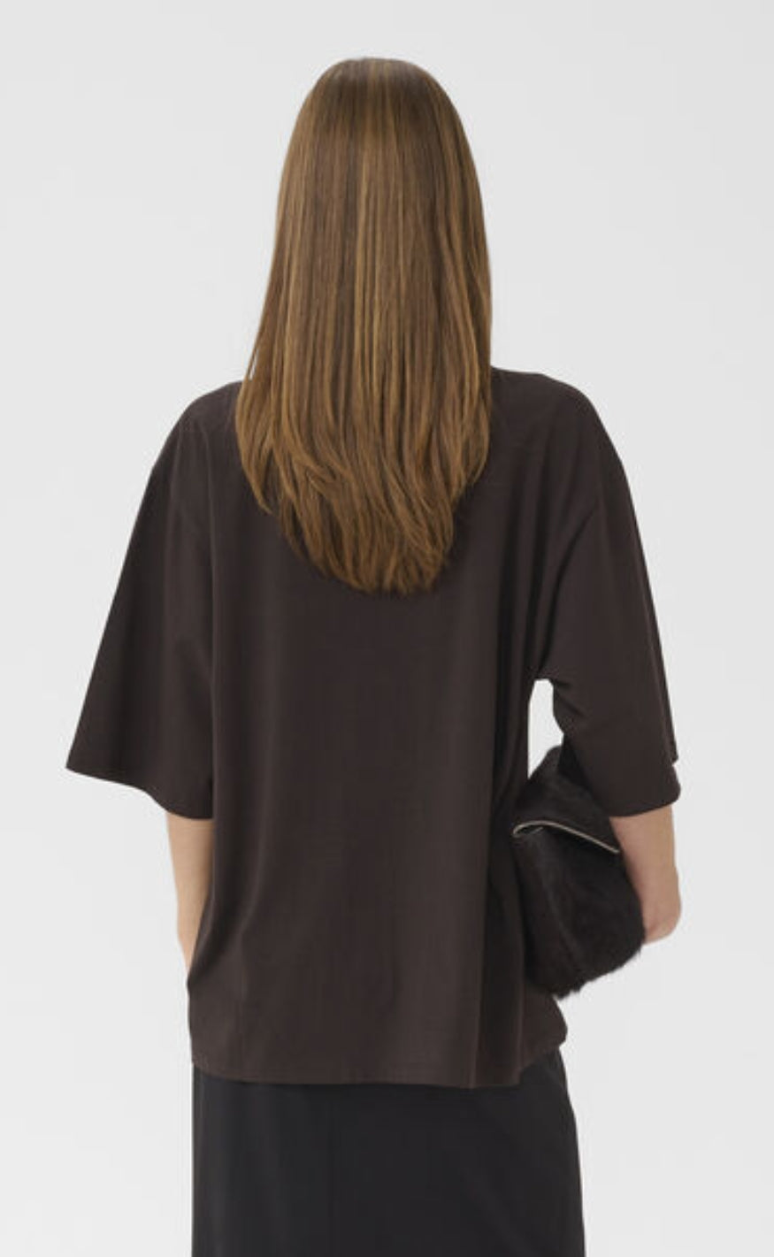 Gestuz T-Shirt - Dami - Ganache