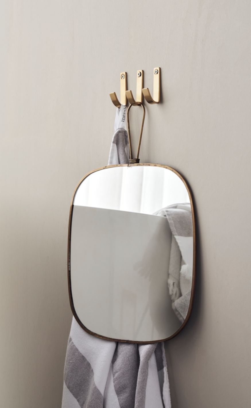 Meraki Knage - Thapsus 3-pack - Børstet Messing Finish