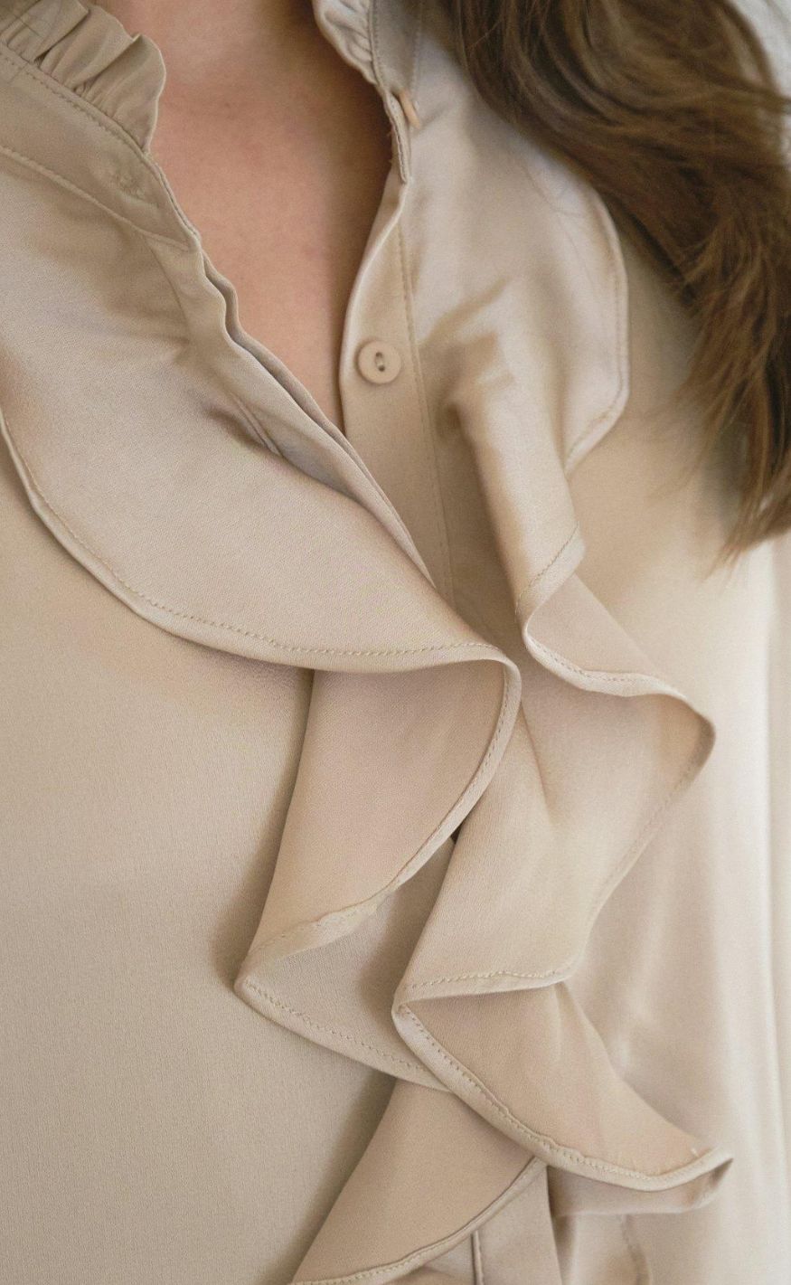 Neo Noir Bluse - Zamola - Dark Sand