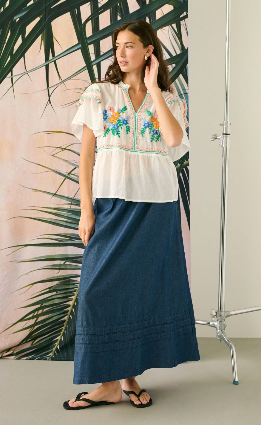 Culture Skjørt - Mone Michelle - Rinse Wash