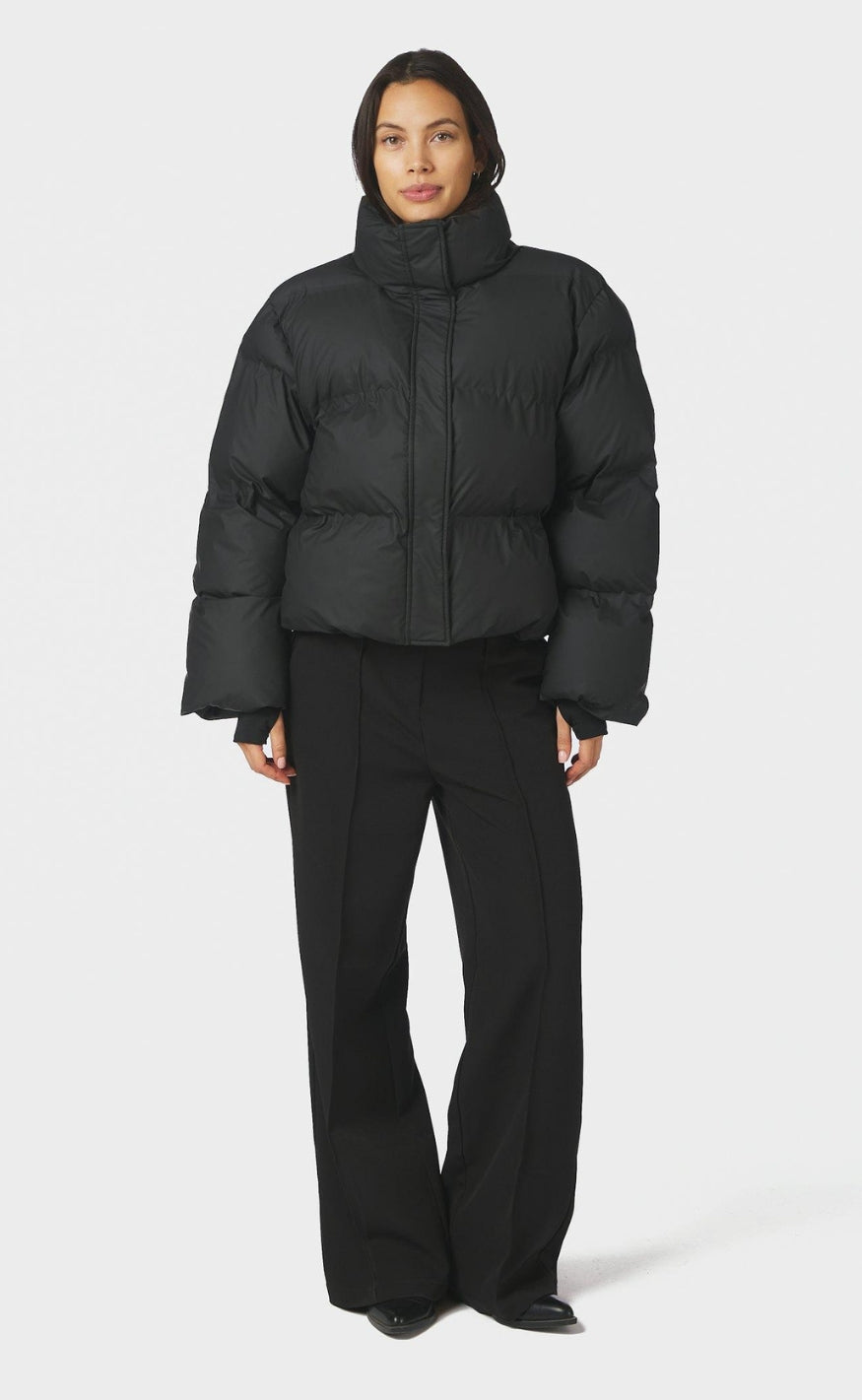 Neo Noir Jakke - Rhea C Puffer - Black