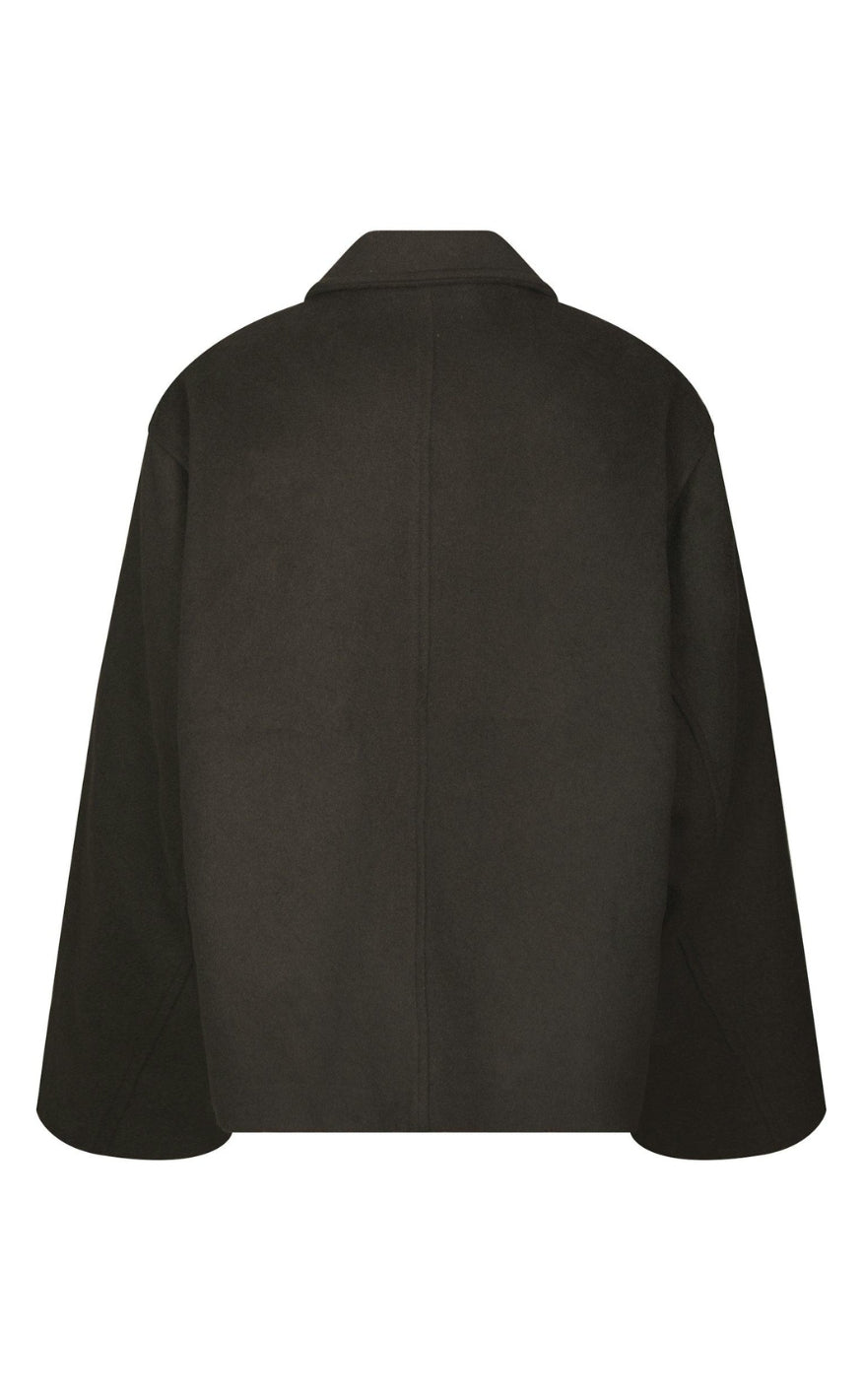 Neo Noir Jakke - Hamra Wool - Army