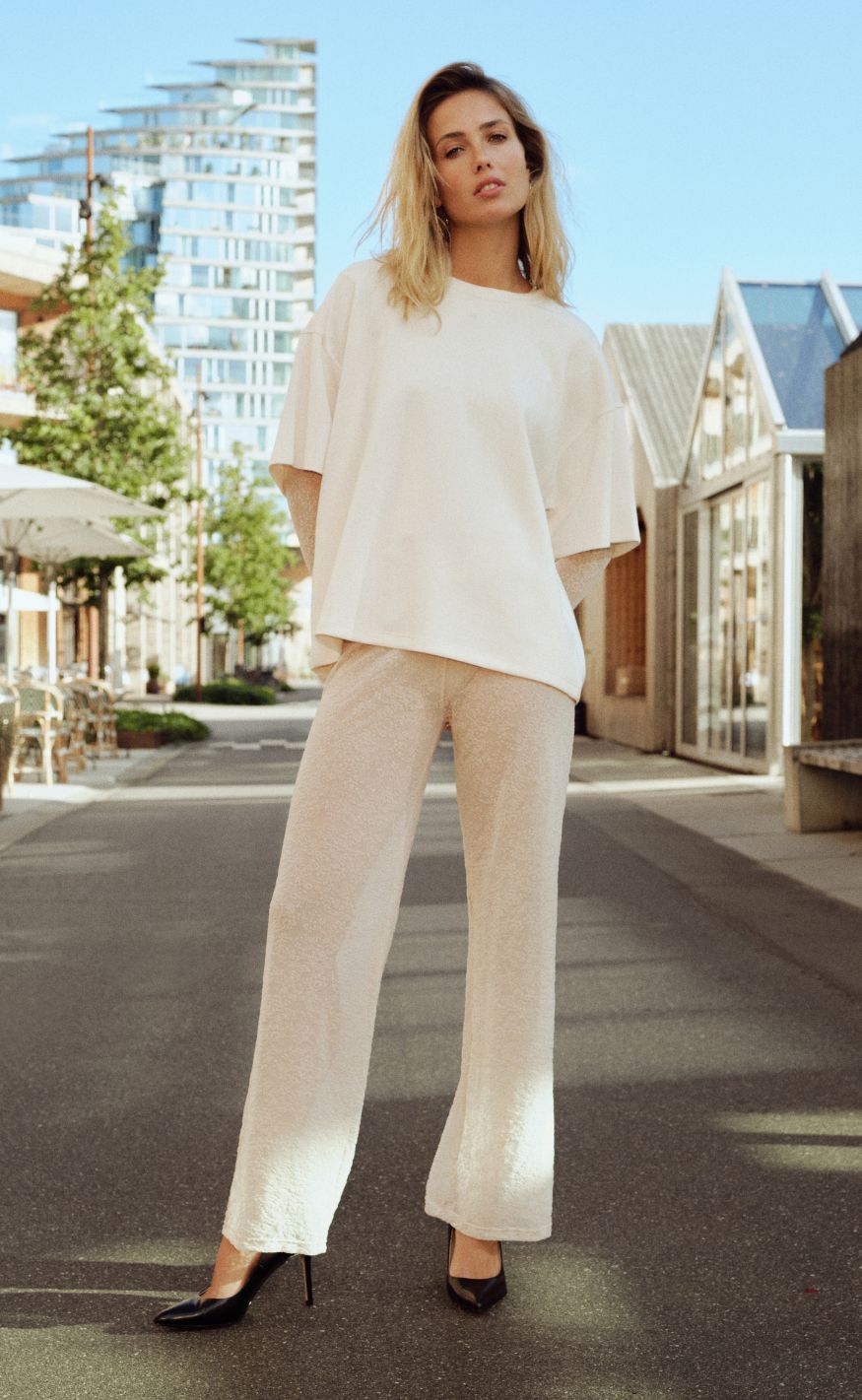Hype The Detail T-shirt - 556-2 - Powder