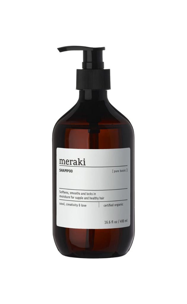 Meraki Hårshampoo - Shampoo 490 ml - Pure Basic