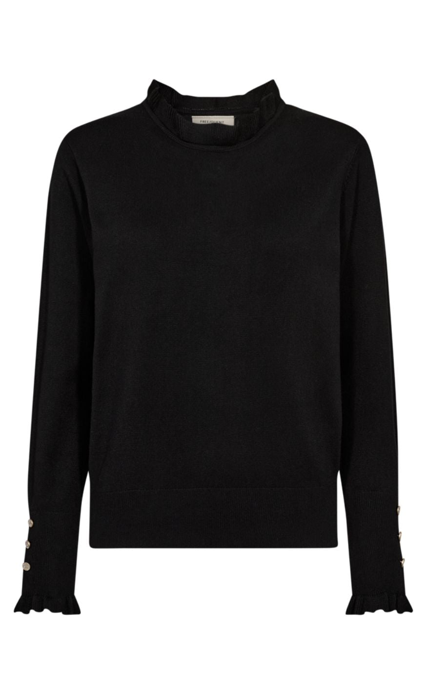 Freequent Pullover - Katie 205095 - Black