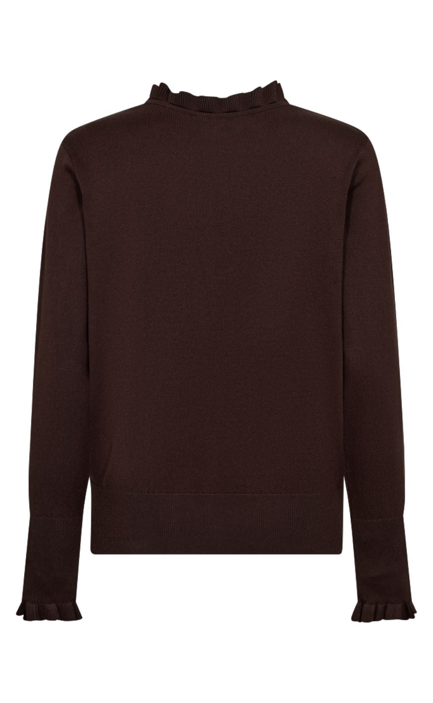 Freequent Pullover - Katie 205095 - Coffee Bean