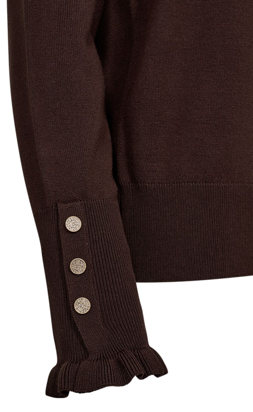 Freequent Pullover - Katie 205095 - Coffee Bean