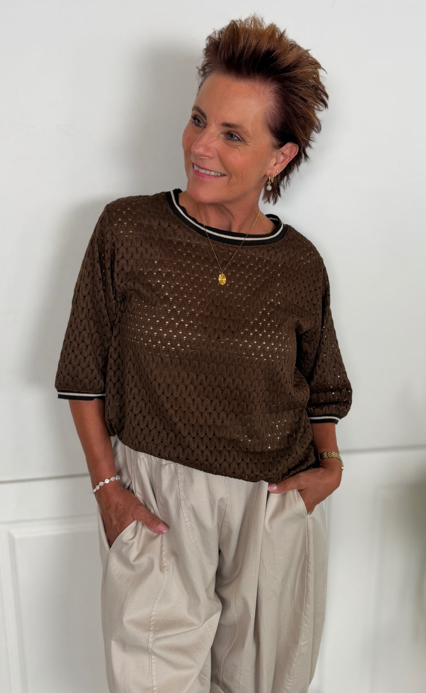 Marta Du Chateau Bluse - Rowan - Moro