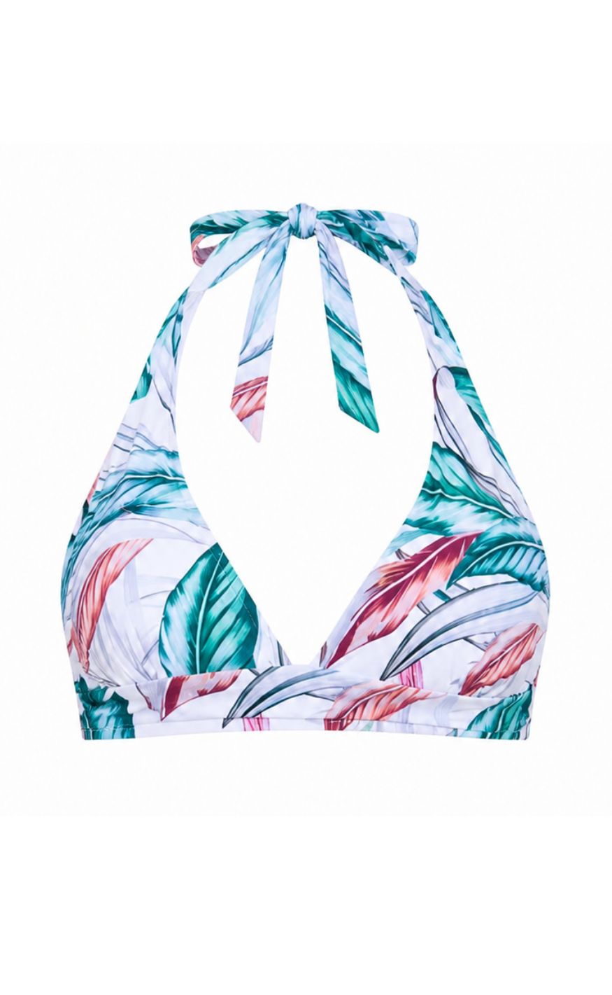 Unica Copenhagen Bikinitopp - Cami - White Tropical