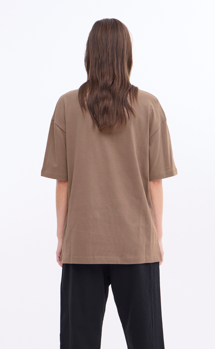 BALL Original T-shirt - Circle - Wood Brown