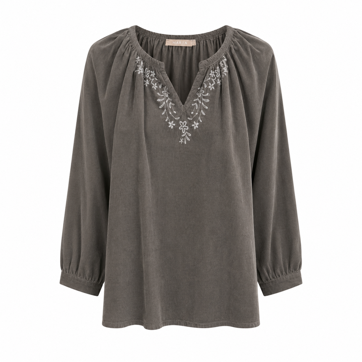 Marta Du Chateau Bluse - Juniper - Moro8529