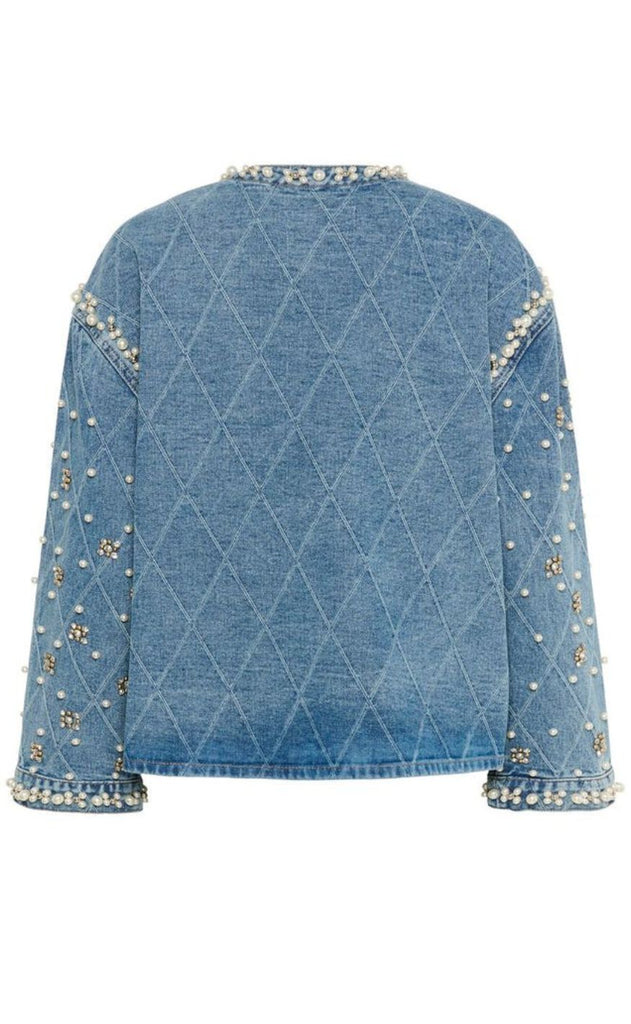 Culture Jakke - Alys Denim - Light Blue Wash