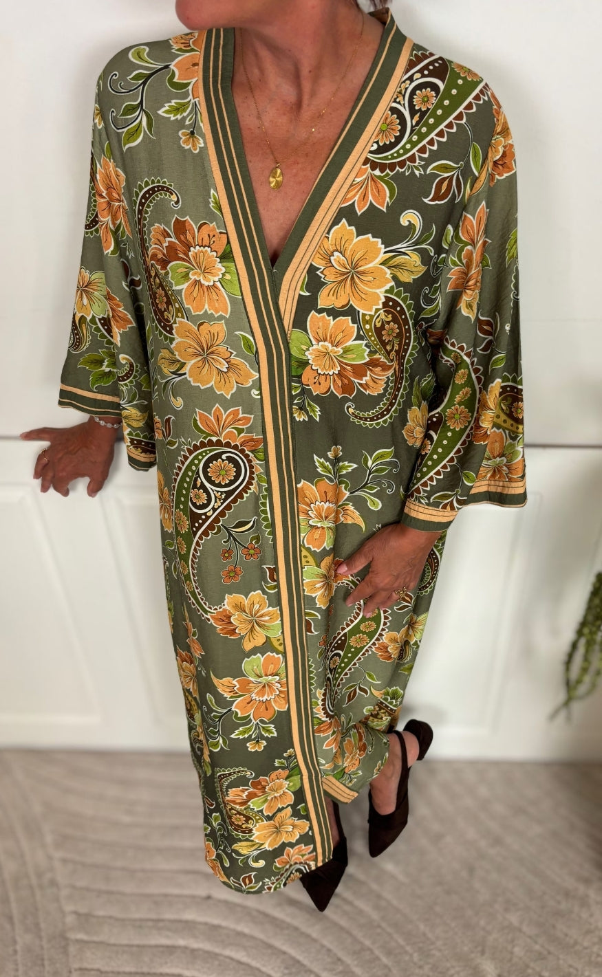 Marta Du Chateau Kjole - Stefania - Military4603tpe