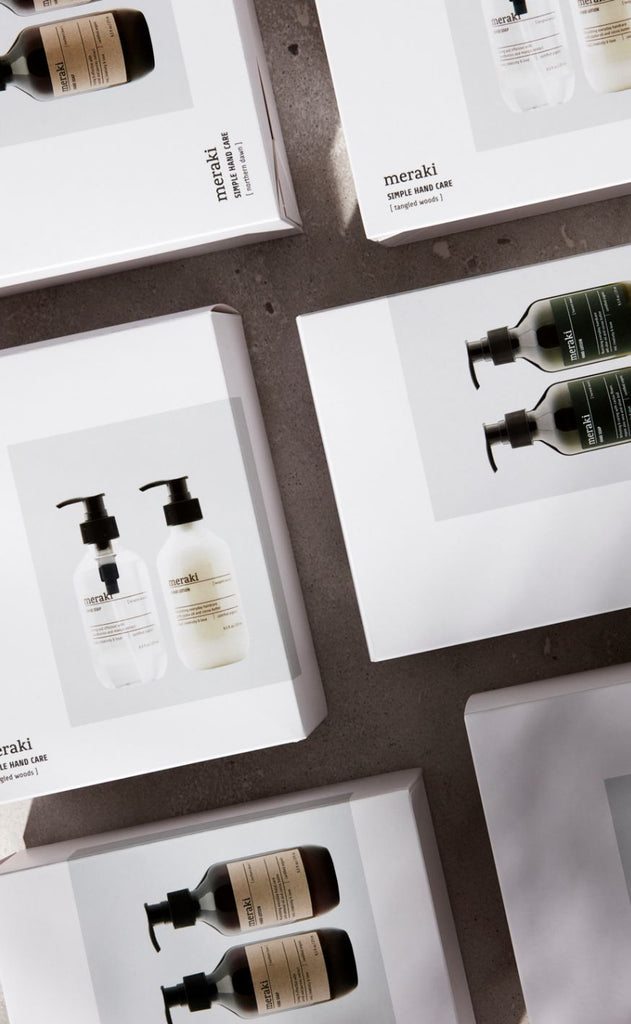 Meraki Gaveæske - Håndsæbe og håndcreme ''Simple Handcare'' 2x275 ml - Northern Dawn