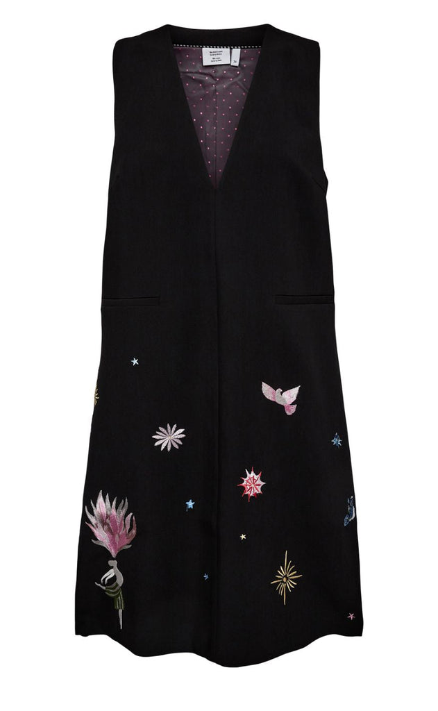 Nümph Kjole - Almut - Caviar