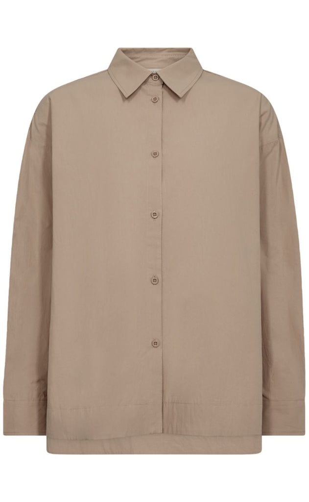 Freequent Skjorte - Jally - Simply Taupe