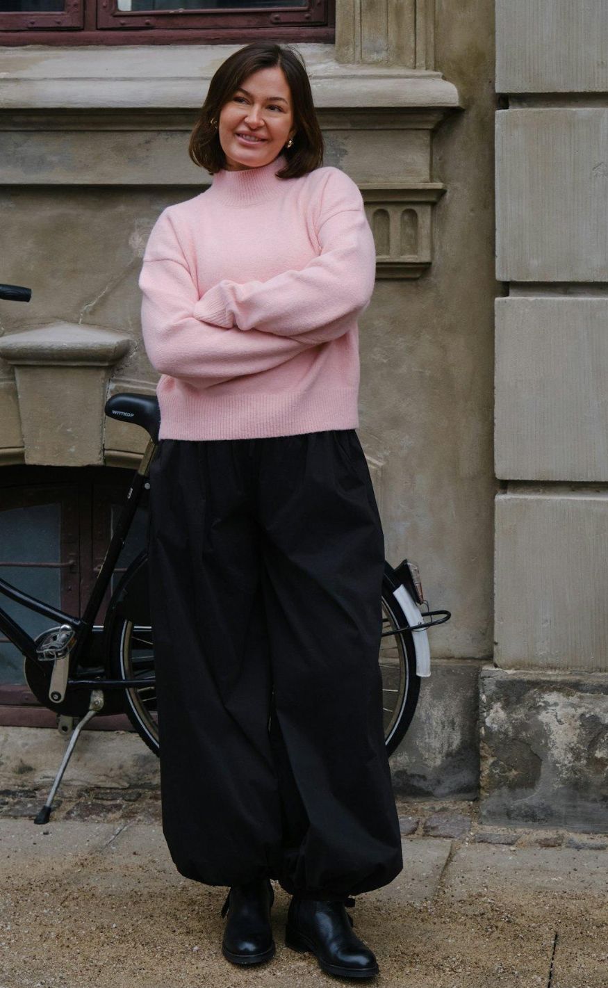 Neo Noir Genser - Paulina - Light Pink