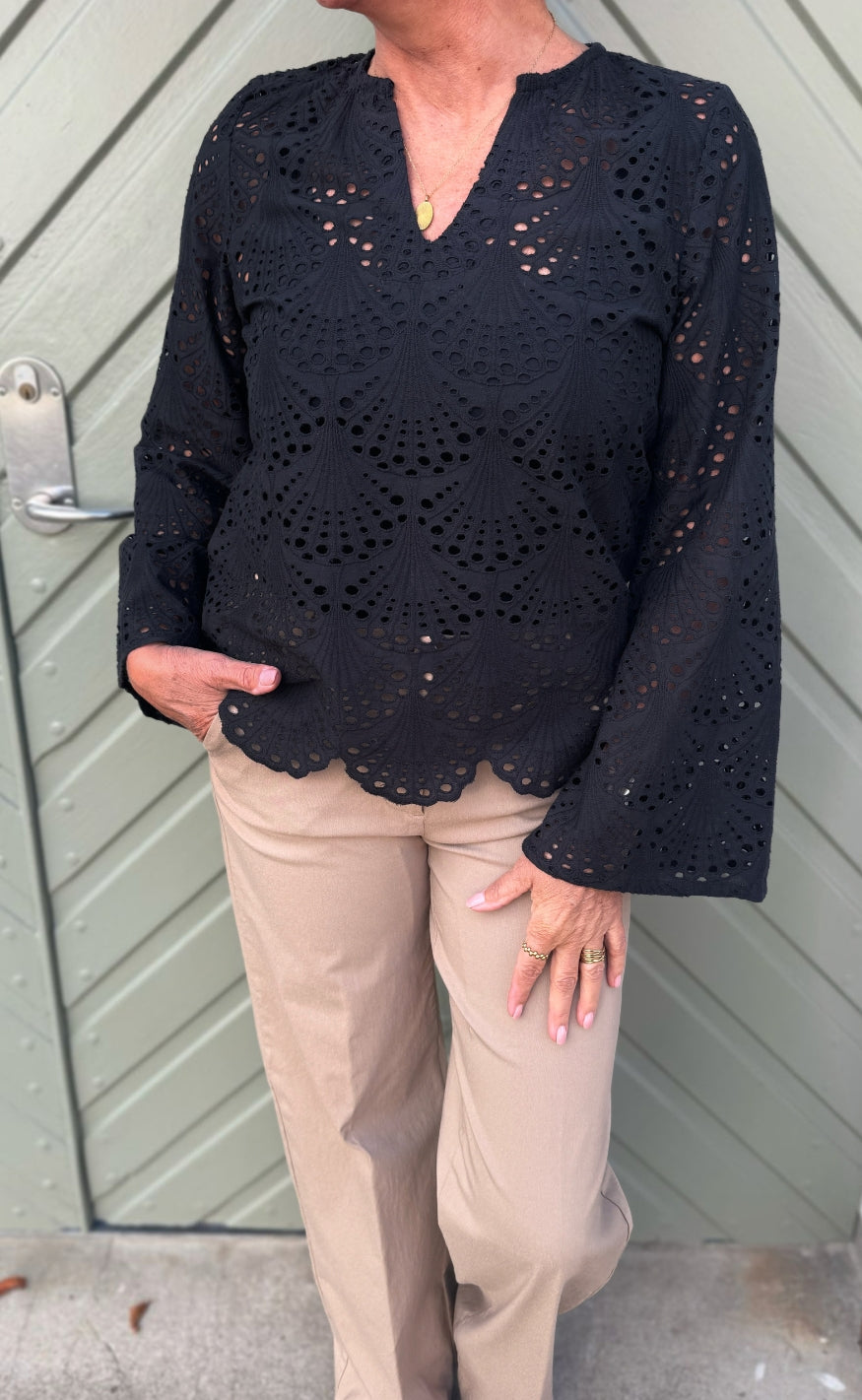 Say INA Copenhagen Bluse - Cille - Black