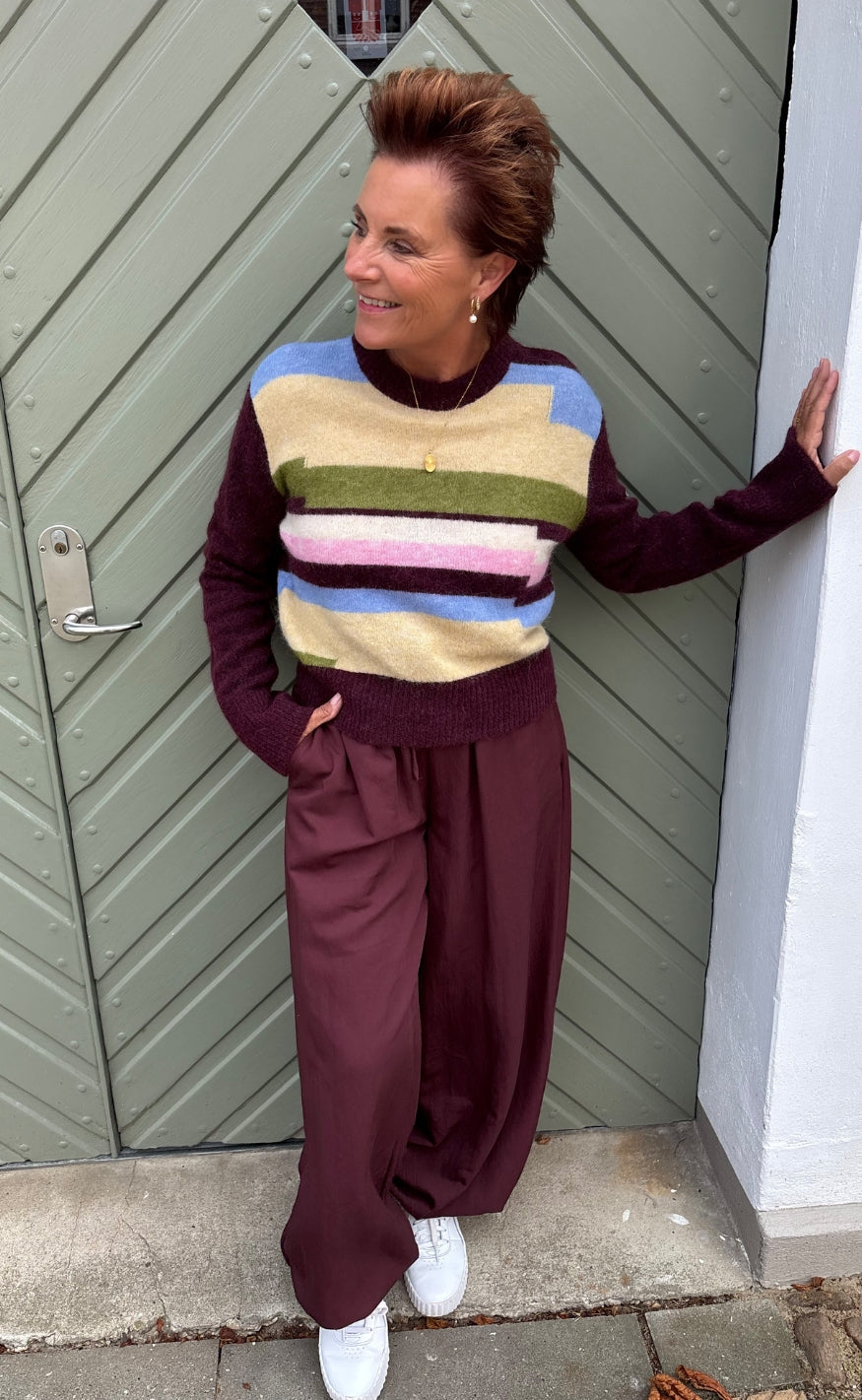 Nümph Pullover - Riette Pixel - Fig