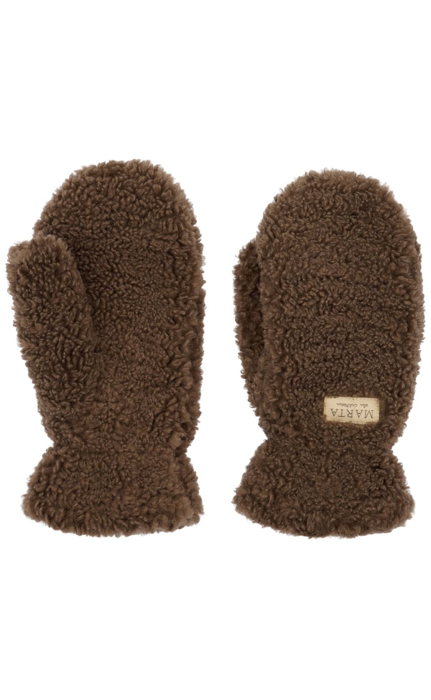 Marta Du Chateau Votter - Marta Teddy Mitten - Brown