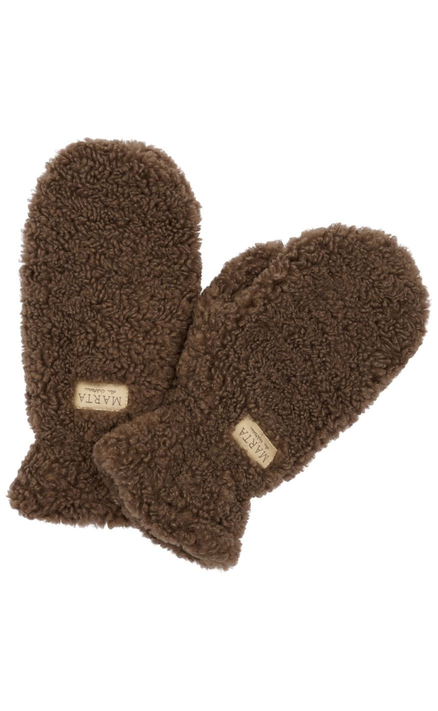 Marta Du Chateau Votter - Marta Teddy Mitten - Brown