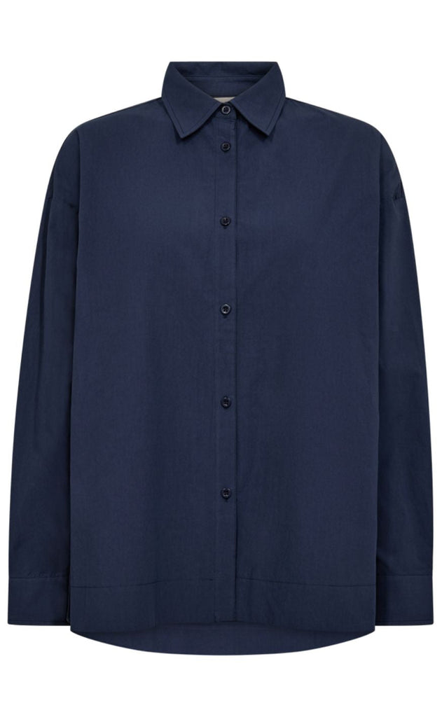 Freequent Skjorte - Jally - Navy Blazer
