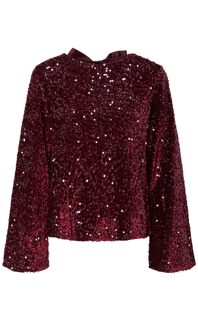 Pieces Topp - Kam - Red