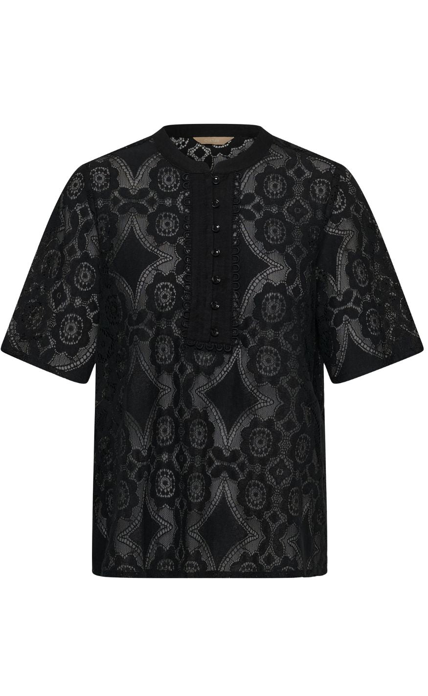 Culture Bluse - labra SS - Black