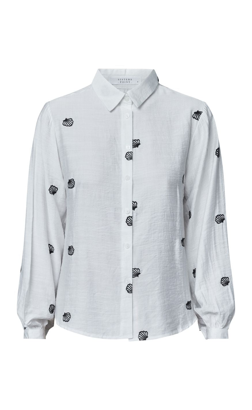 Sisters Point Skjorte - NEWA-SH2 - White/Black