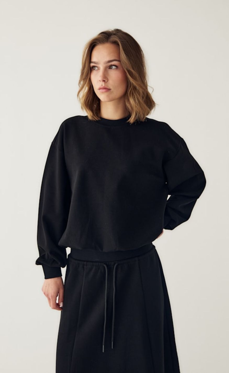 Noella Swaetshirt - Mallorie - Black