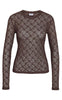 Noisy May Topp - Judith Lace - Chocolate Brown