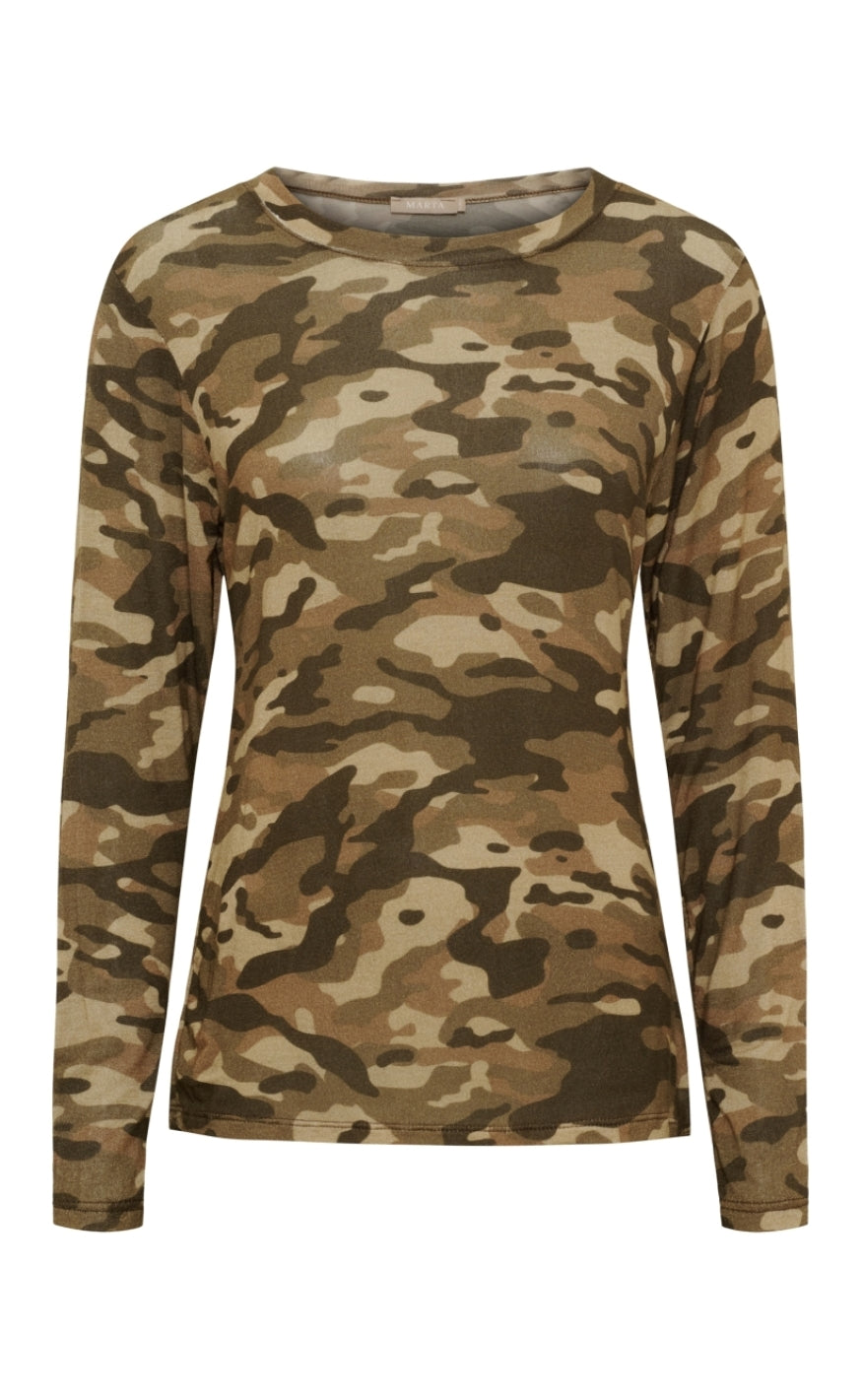 Marta Du Chateau Topp - Elissa - Camoflage7401tpk