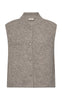 Freequent Vest - Grslulu - Desert Taupe Melange