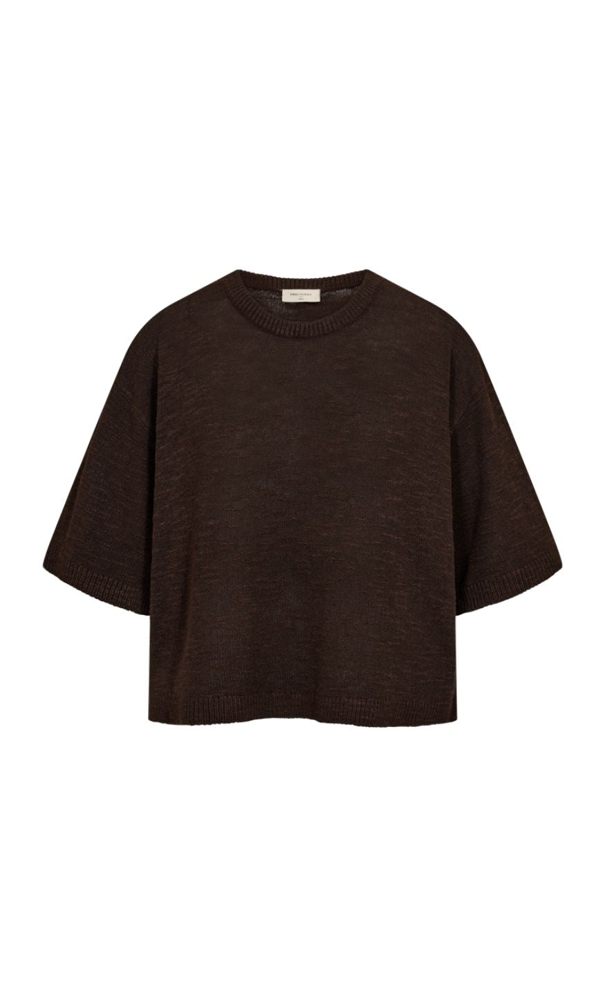 Freequent Pullover - Vicki - Coffee Bean