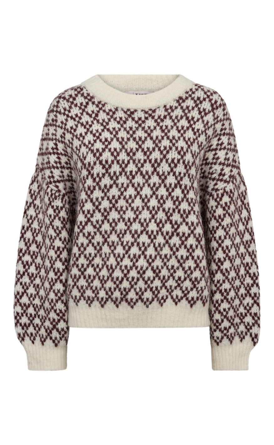 A-View Genser - Tessi - Off White/Bordeaux