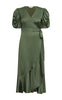A-View Kjole - Sinda - Dark Green