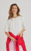 Luxzuz T-skjorte - Boxy - 737 Cream