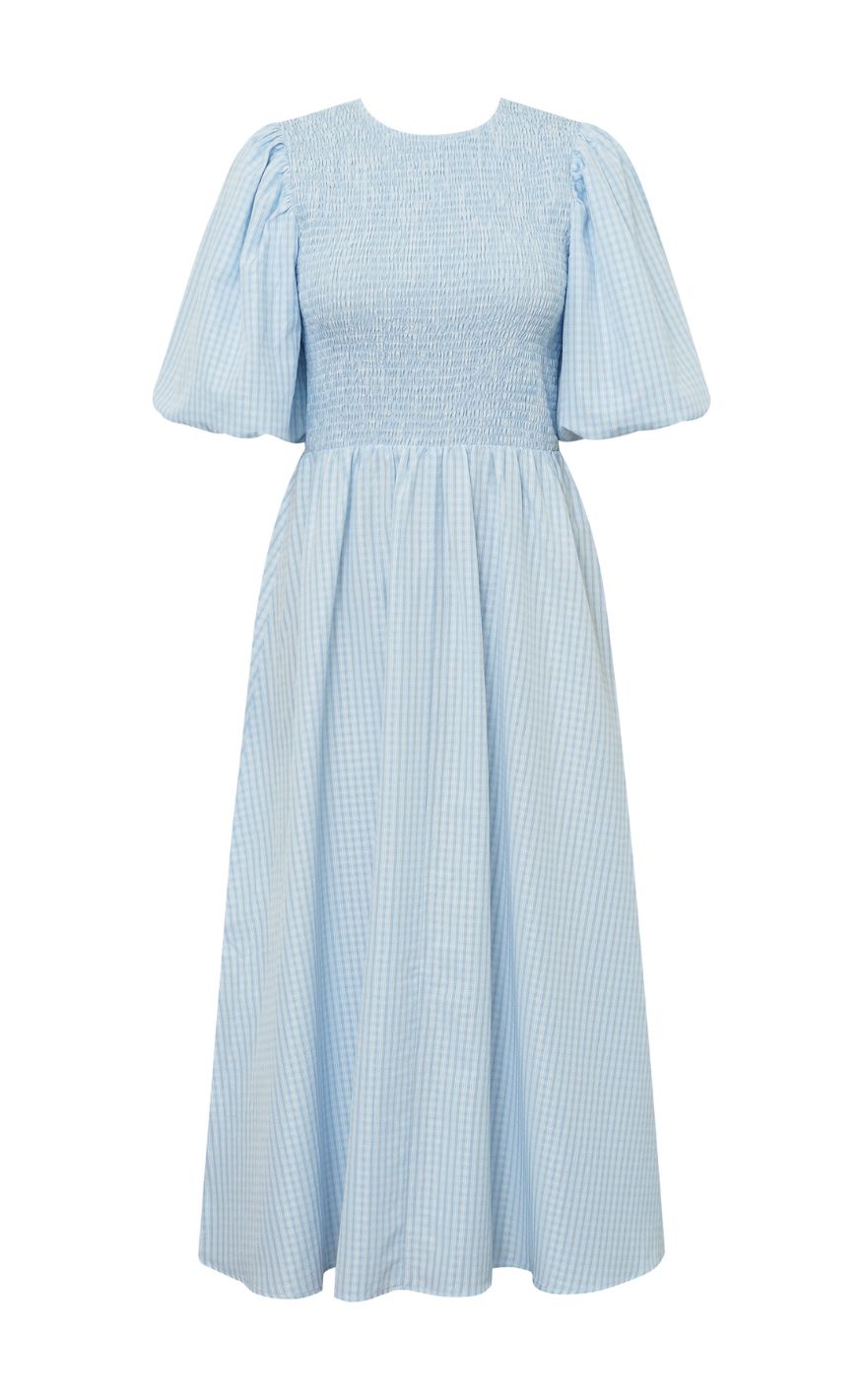 A-View Kjole - Tabita - Light Blue