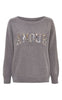 Marta Du Chateau Strikk - Miretta - GreyMelange817/Leo
