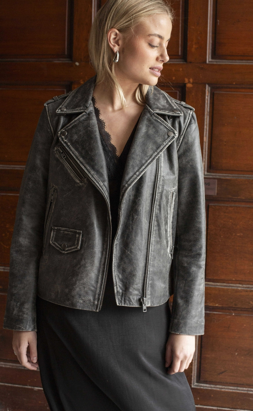 Love & Divine Jakke - Love1082 - Black/Washed