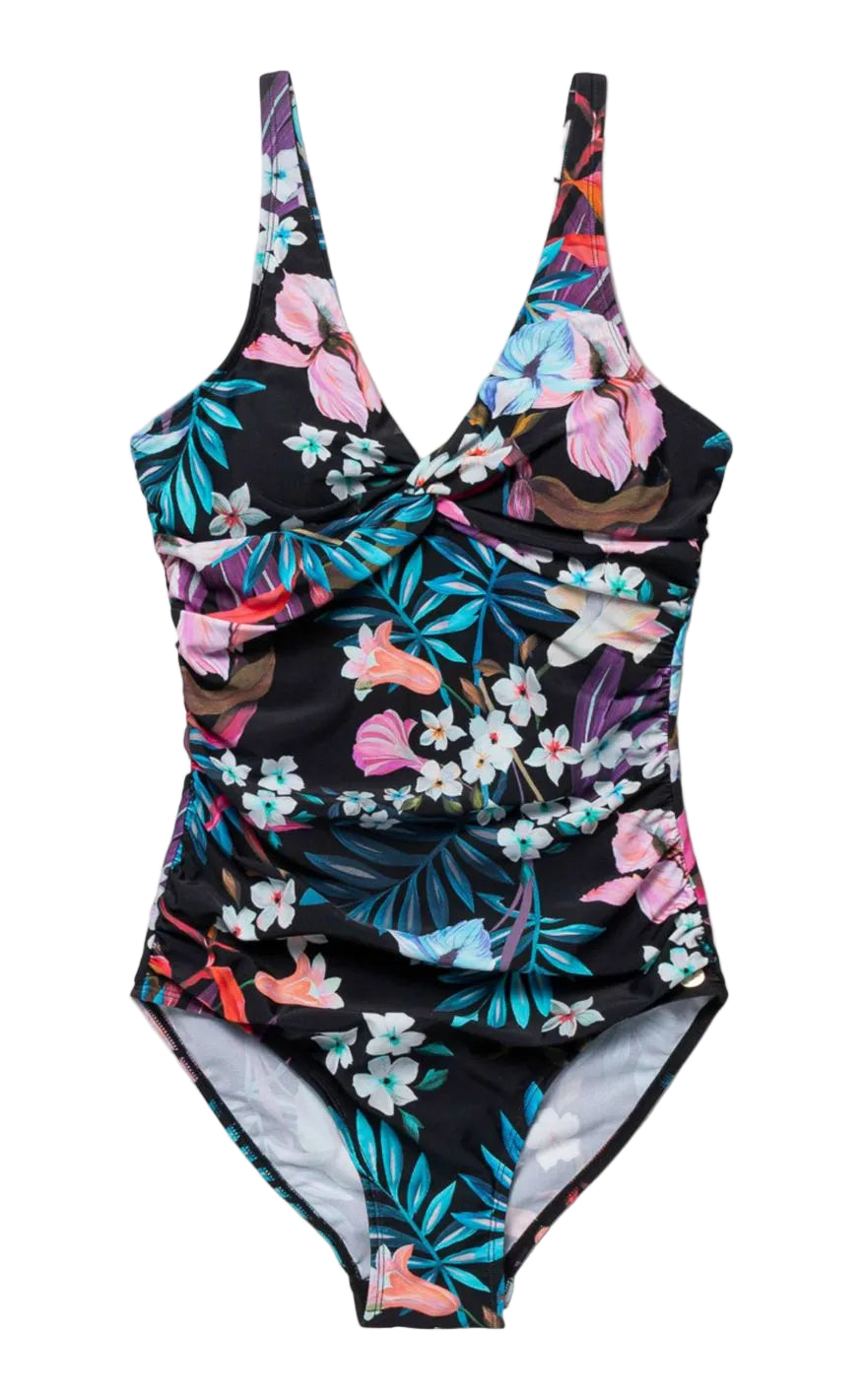 Panos Emporio Badedrakt - Simi - Night Jungle Black