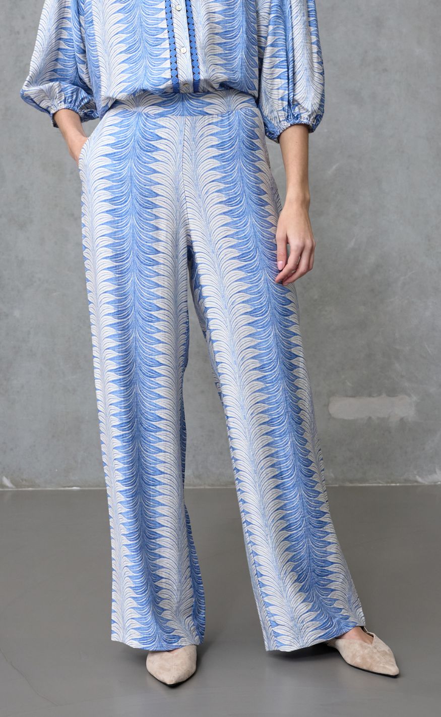 Love & Divine Bukser - Love1024-61 - Blue Dream Ethnic