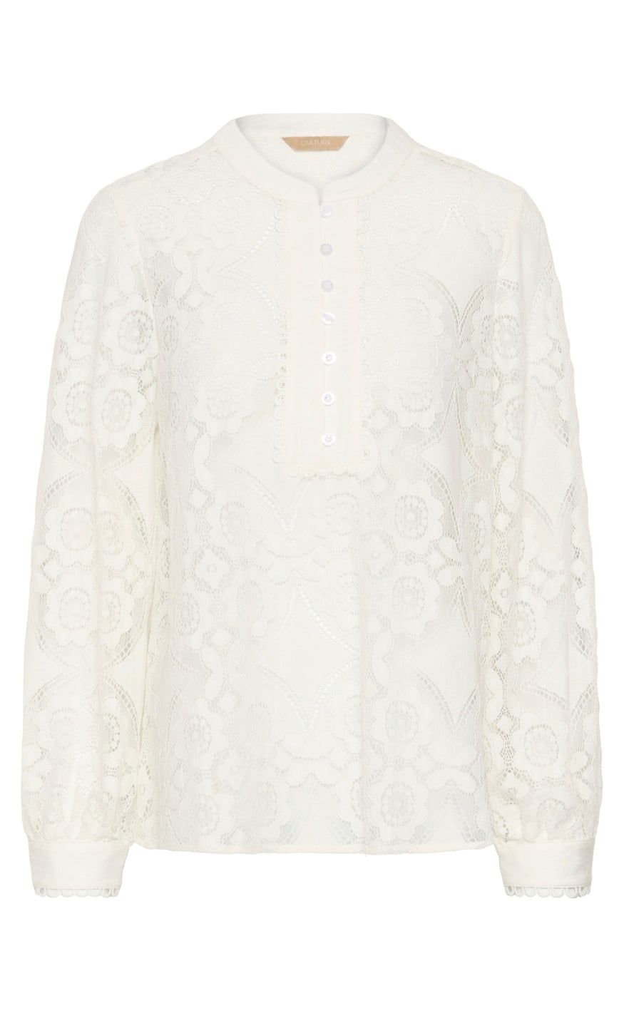 Culture Bluse - Labra - Spring Gardenia